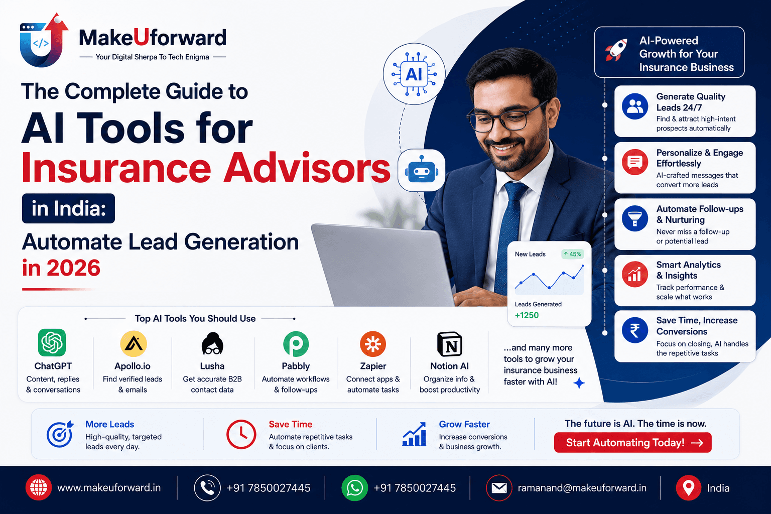 The Complete Guide to AI Tools for Insurance Advisors in India: Automate Lead Generation in 2026