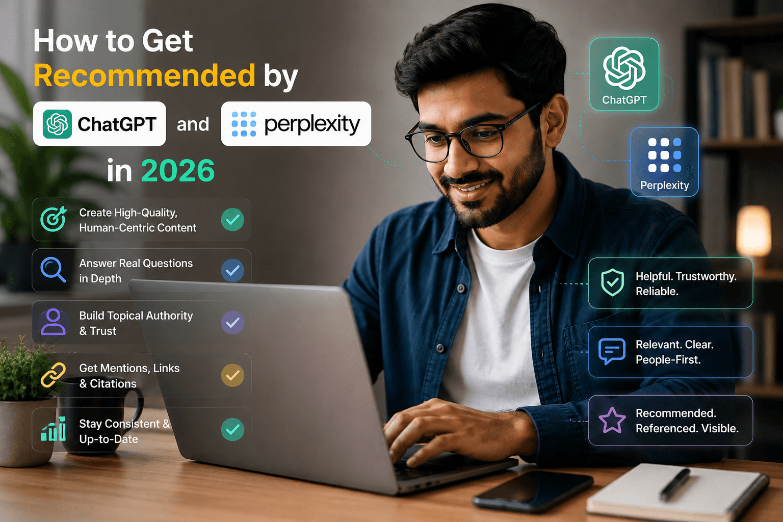 How to Get Recommended by ChatGPT and Perplexity in 2026